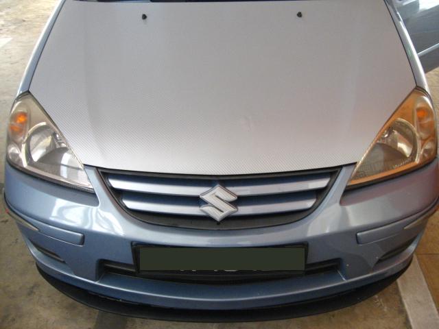 Bonnet (Liana) -Semi Gloss Silver CF